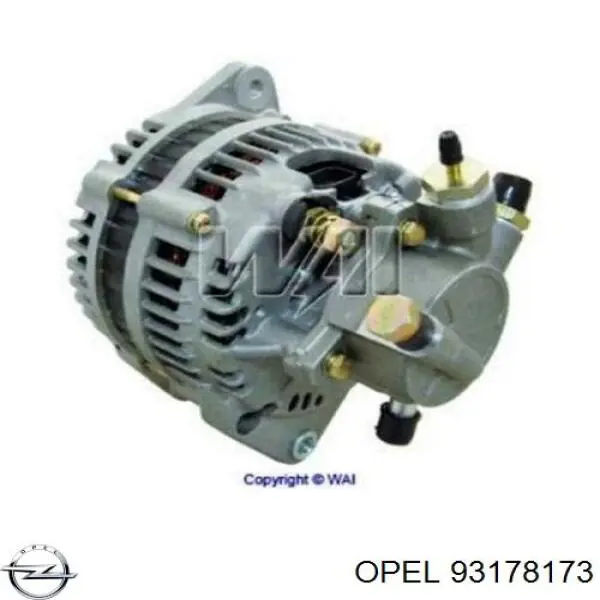 93178173 Opel alternador