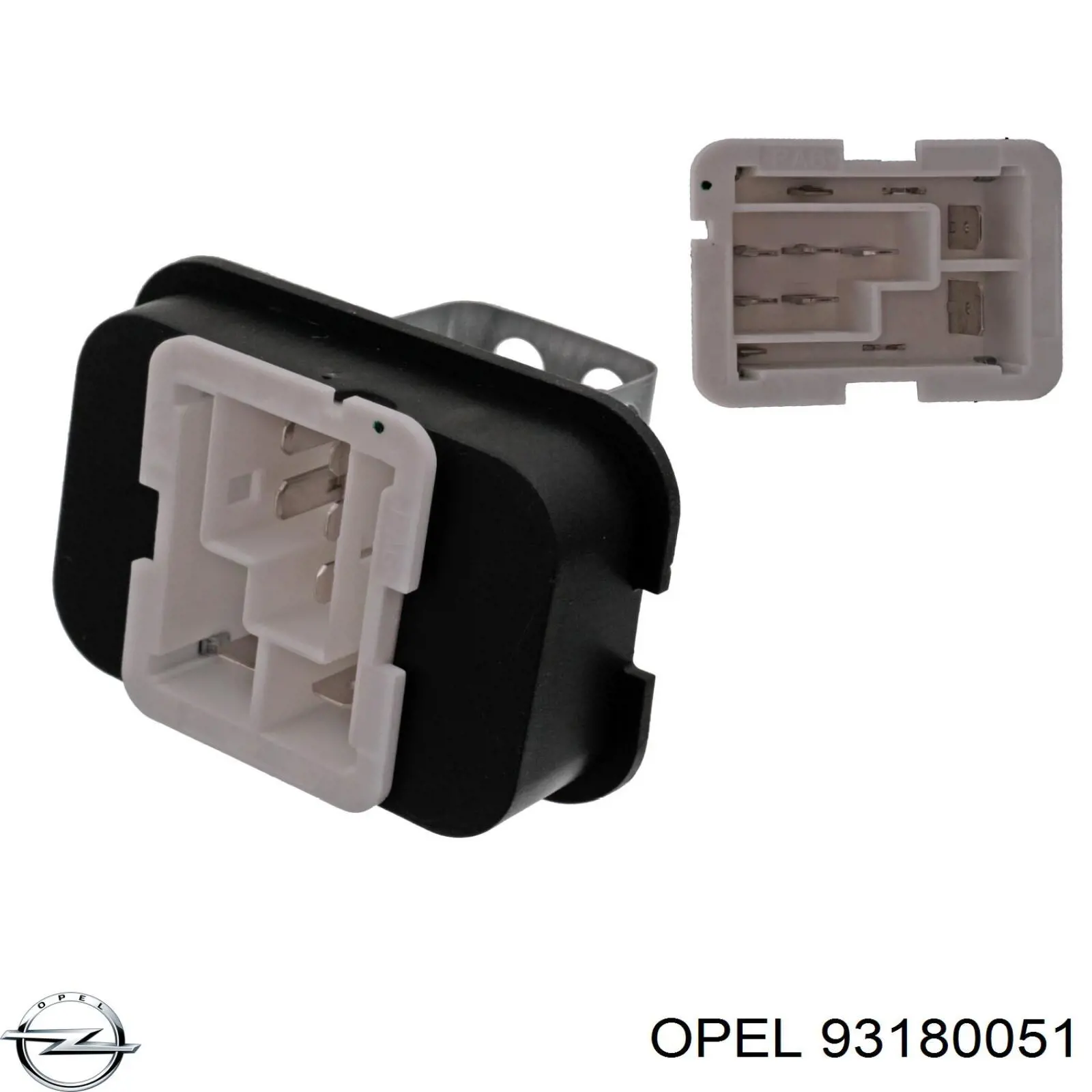 93180051 Opel resitencia, ventilador habitáculo