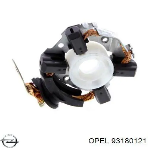 93180121 Opel soporte, escobillas de carbón, motor de arranque