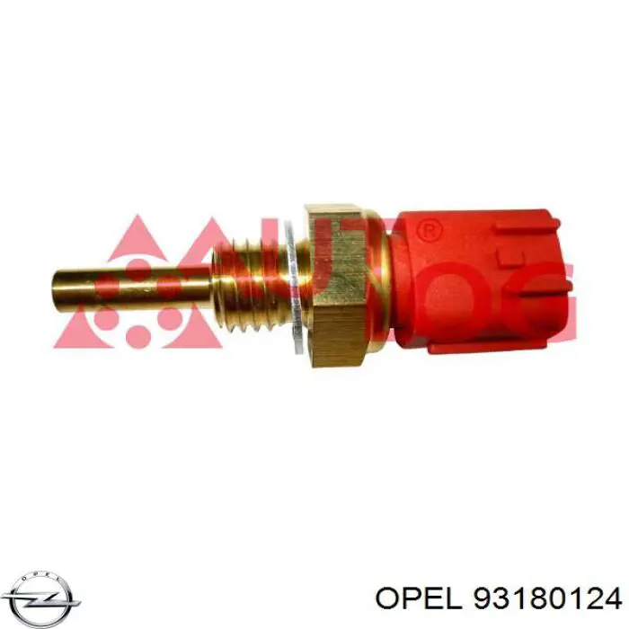 93180124 Opel sensor de temperatura del refrigerante