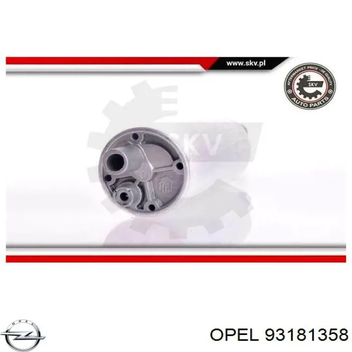 93181358 Opel bomba de combustible eléctrica sumergible