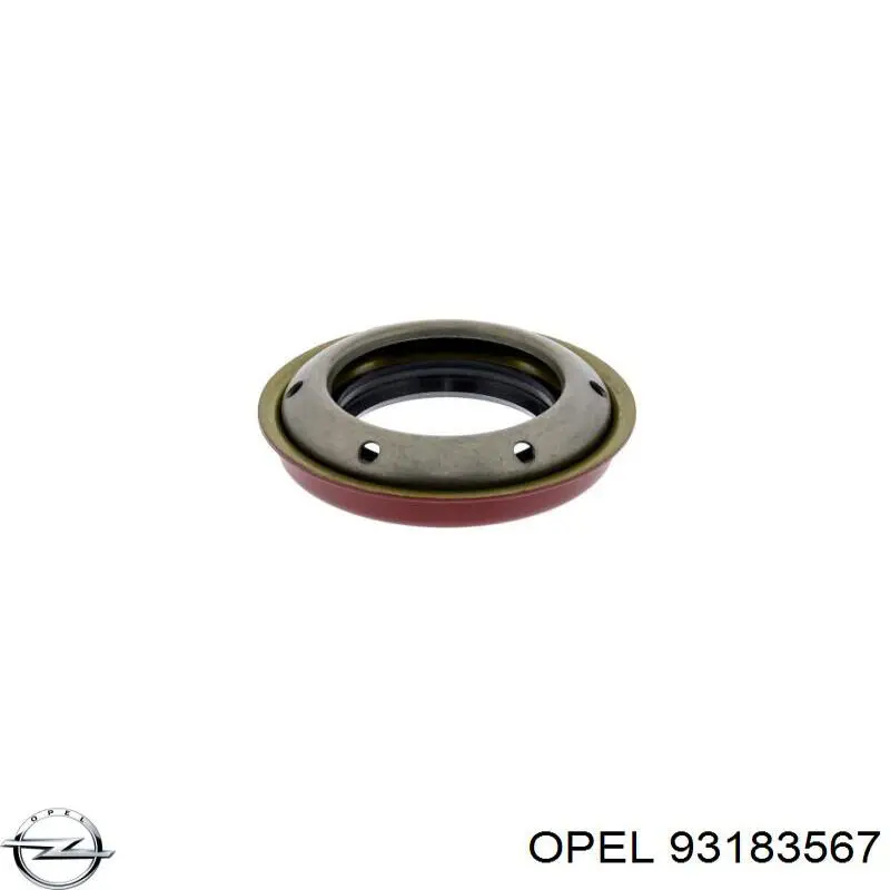 93183567 Opel anillo retén de semieje, eje delantero, izquierdo