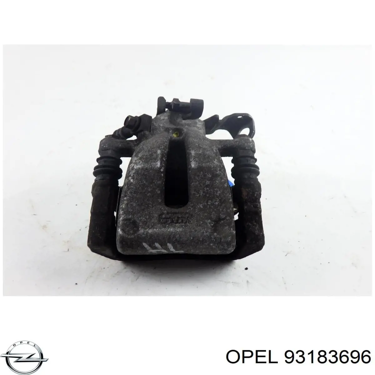 93183696 Opel pinza de freno trasera izquierda