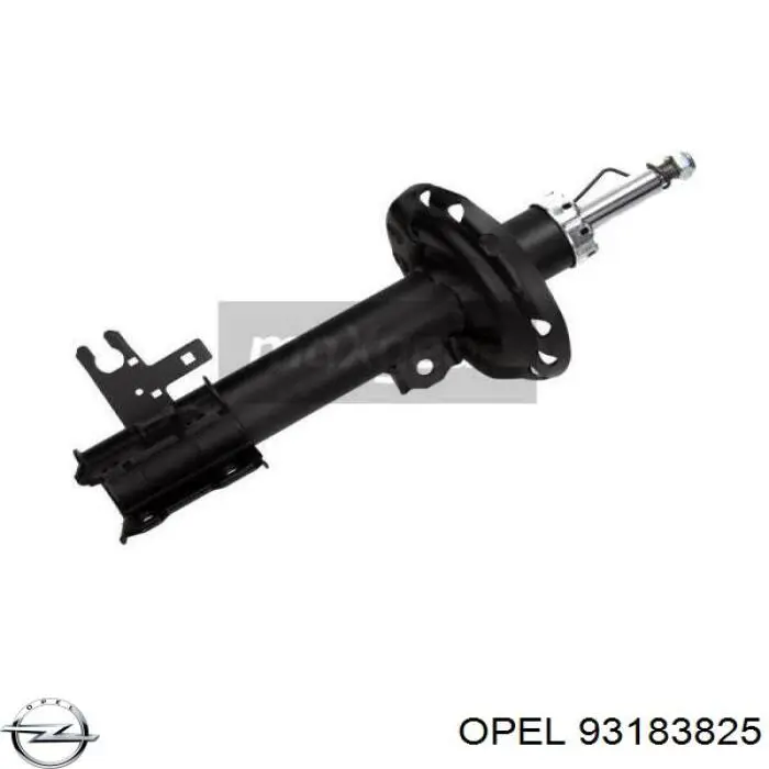 93183825 Opel amortiguador delantero izquierdo