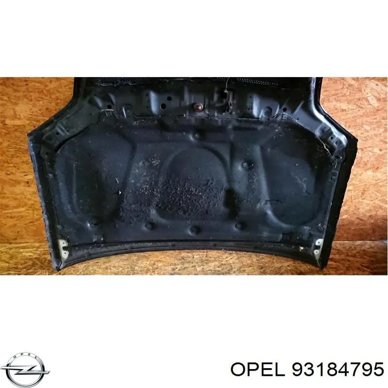 93184795 Opel capó del motor