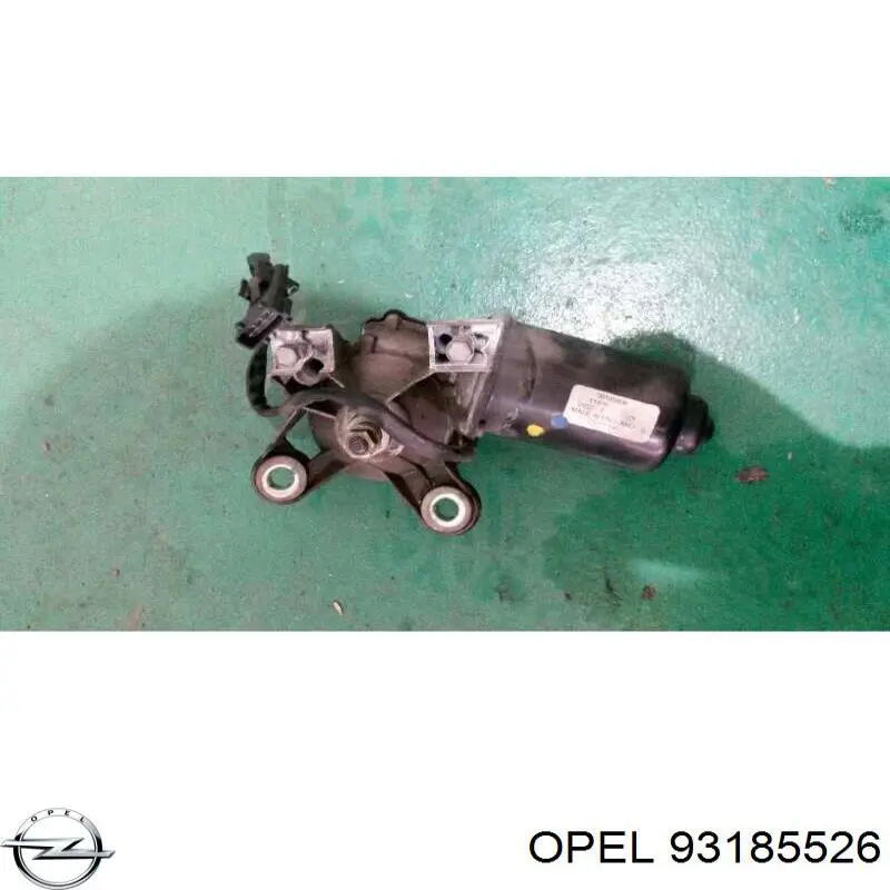 93185526 Opel motor del limpiaparabrisas del parabrisas