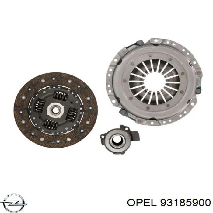 93185900 Opel kit de embrague (3 partes)