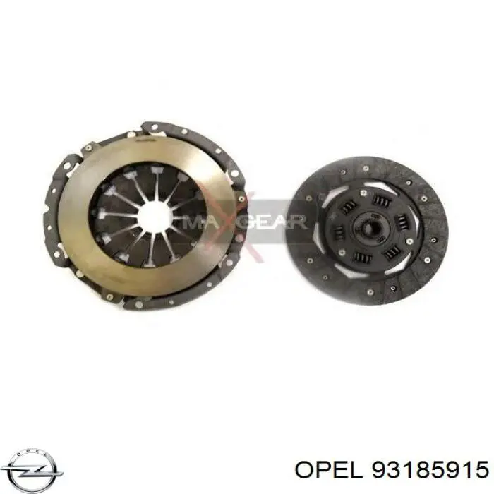 93185915 Opel kit de embrague (3 partes)