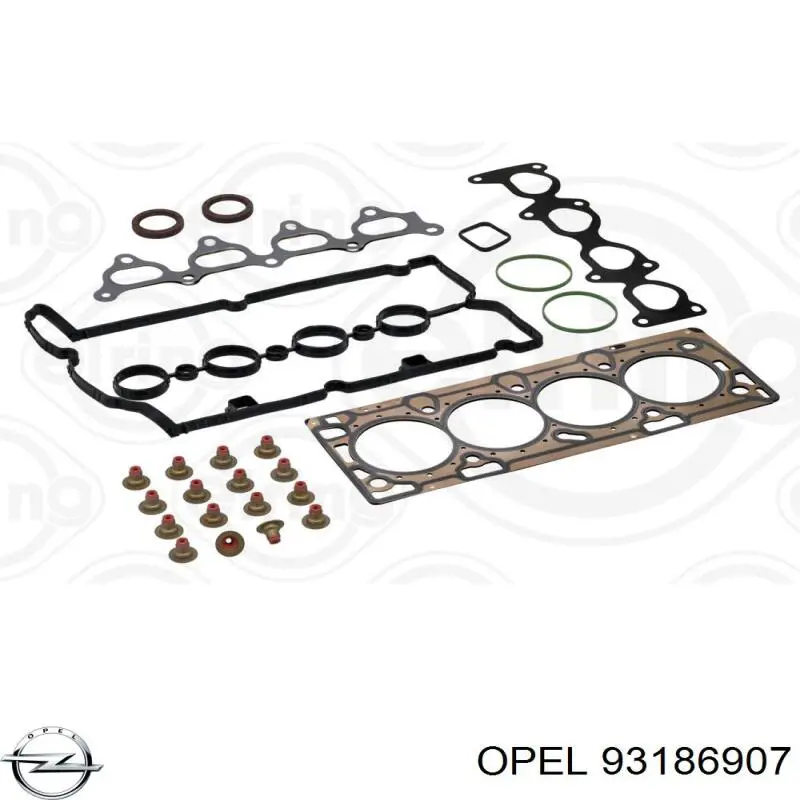 93186907 Opel juego de juntas de motor, completo, superior