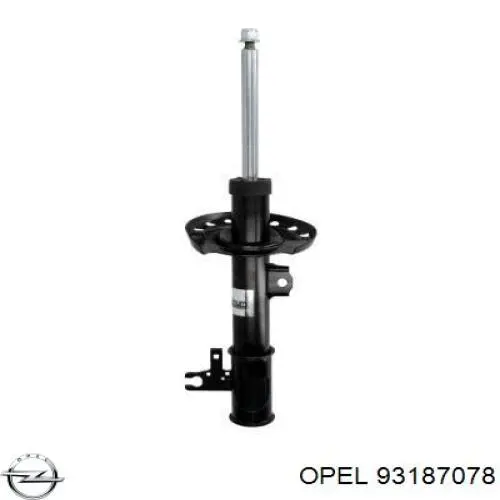 93187078 Opel amortiguador delantero derecho