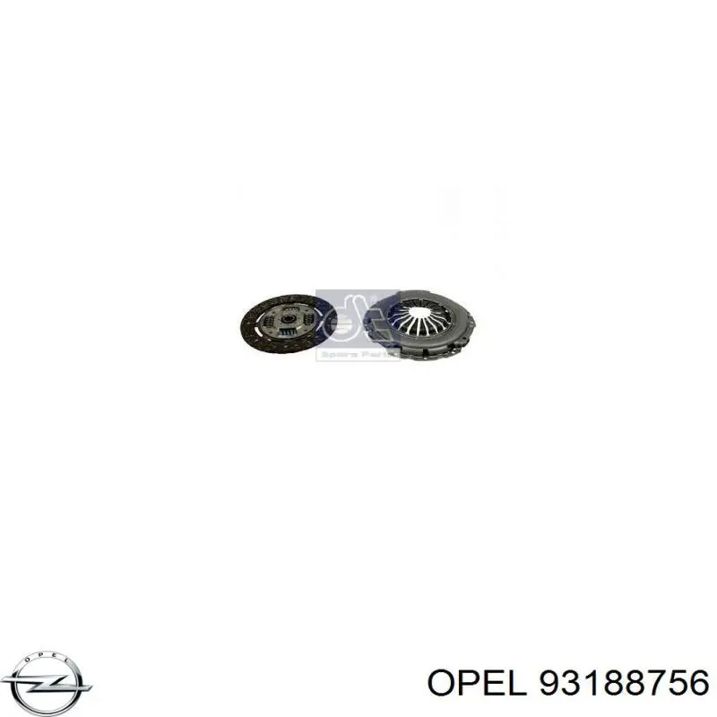 93188756 Opel kit de embrague (3 partes)