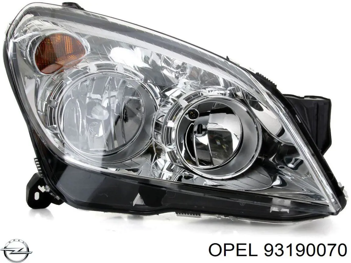 93190070 Opel faro derecho