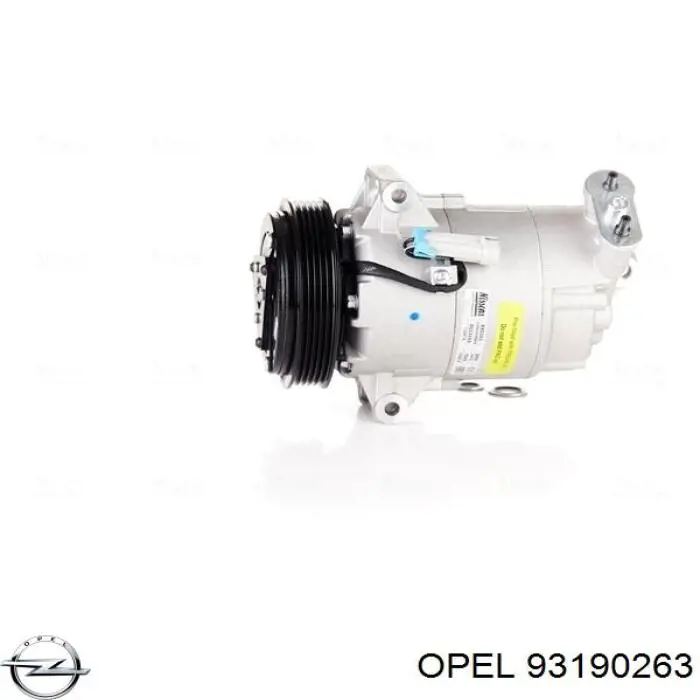 93190263 Opel compresor de aire acondicionado