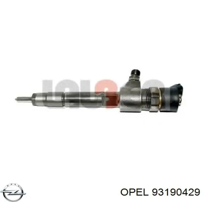 93190429 Opel inyector de combustible