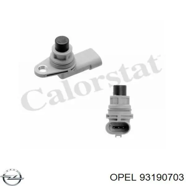 93190703 Opel sensor de posición del árbol de levas