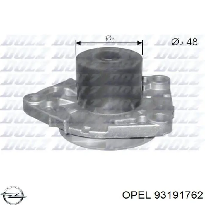 93191762 Opel bomba de agua