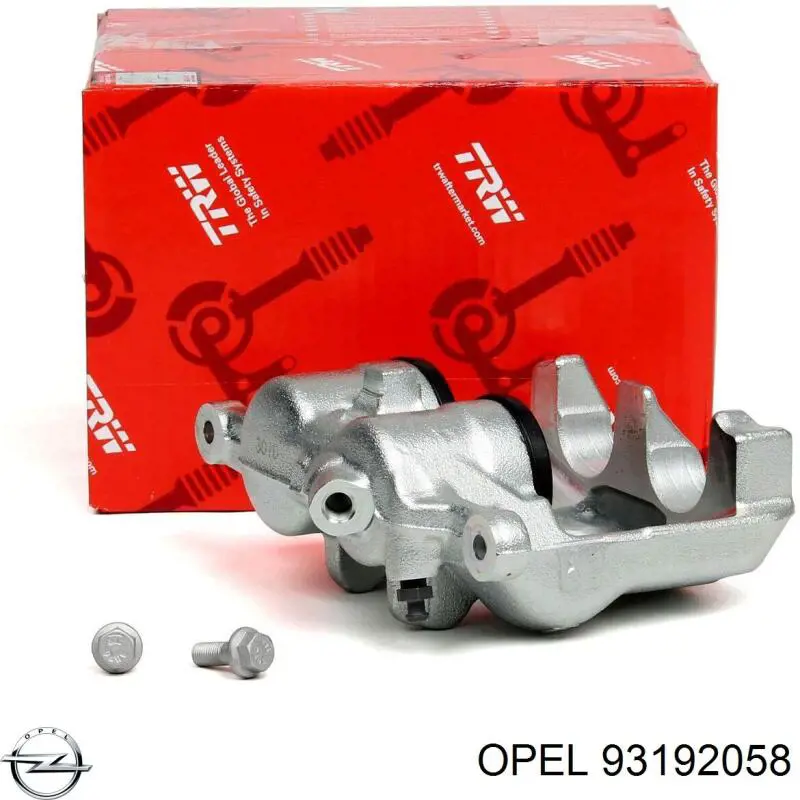 93192058 Opel pinza de freno delantera izquierda