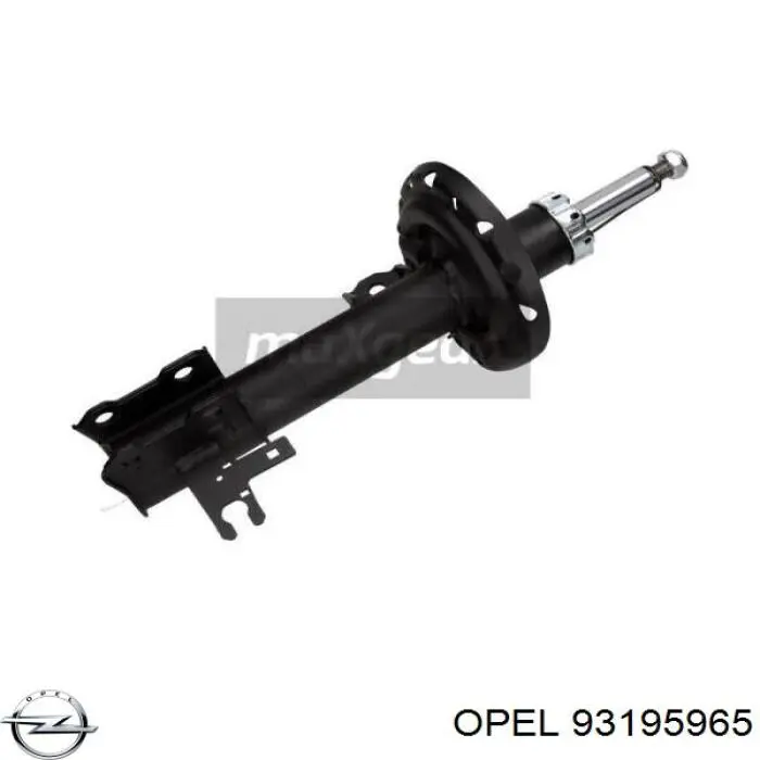 93195965 Opel amortiguador delantero derecho