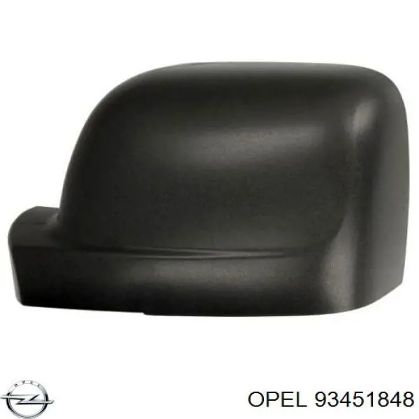  Superposicion(Cubierta) De Espejo Retrovisor Izquierdo para Opel Vivaro F7