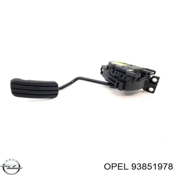 93851978 Opel pedal de acelerador