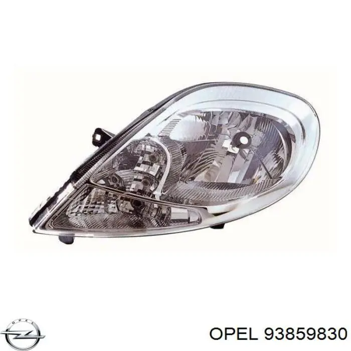 93859830 Opel faro derecho