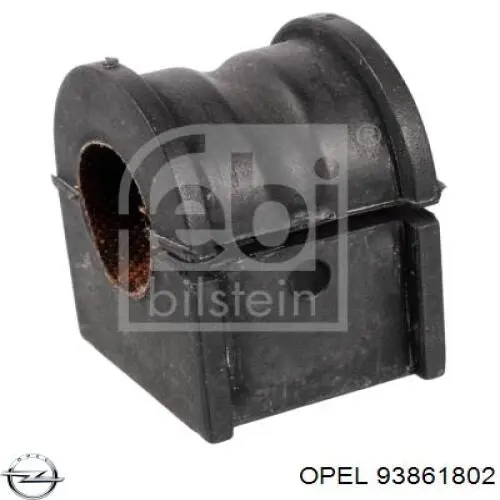 93861802 Opel estabilizador delantero