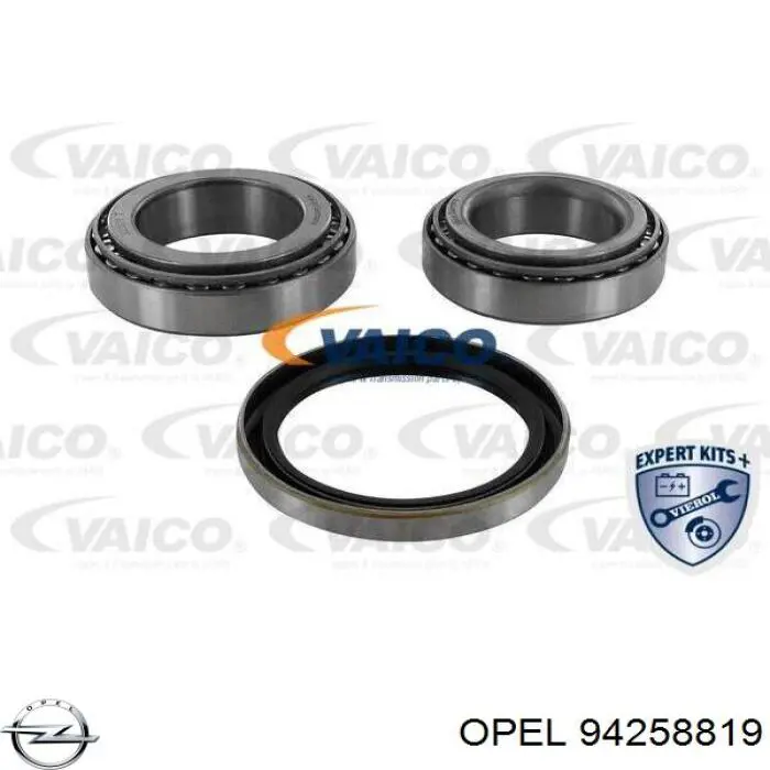 94258819 Opel cojinete interno del cubo de la rueda delantera