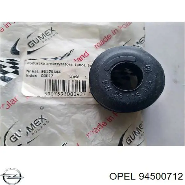 94500712 Opel tornillo de montaje, amortiguador delantero