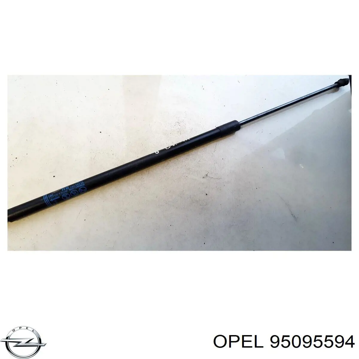 95095594 Opel amortiguador de maletero