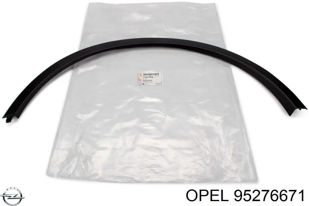  Listón embellecedor/protector, parachoques delantero central para Opel Mokka 