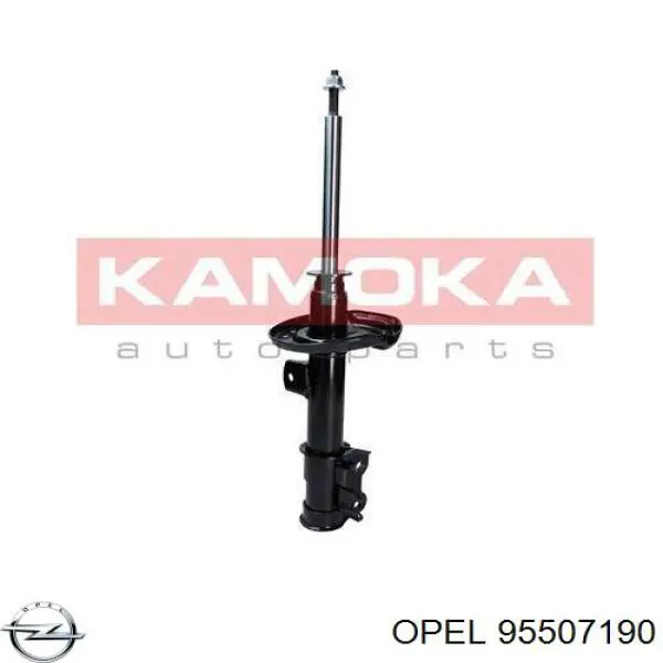 95507190 Opel amortiguador delantero derecho