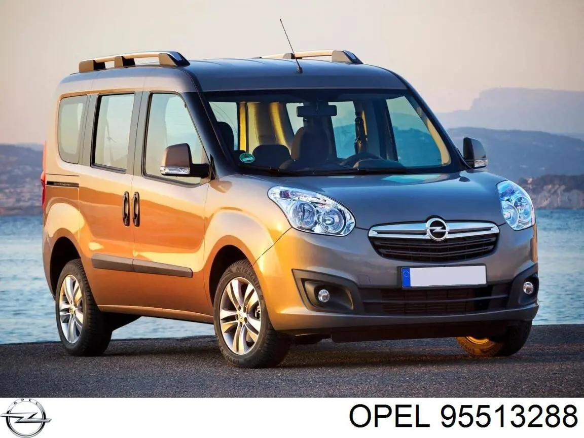 95513288 Opel parachoques trasero