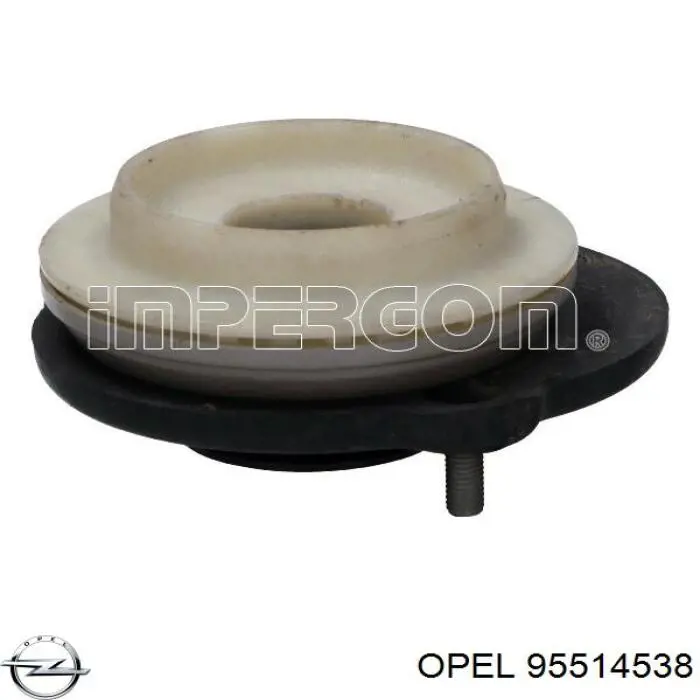 95514538 Opel soporte amortiguador delantero derecho