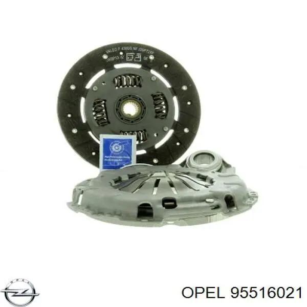 95516021 Opel kit de embrague (3 partes)