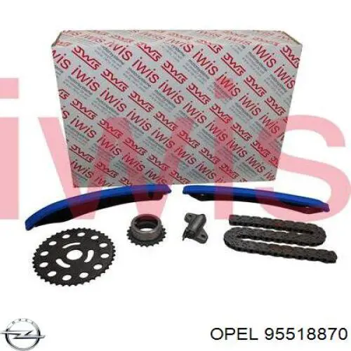 95518870 Opel kit de cadenas de distribución