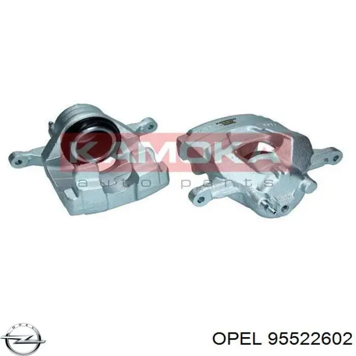 95522602 Opel pinza de freno delantera izquierda