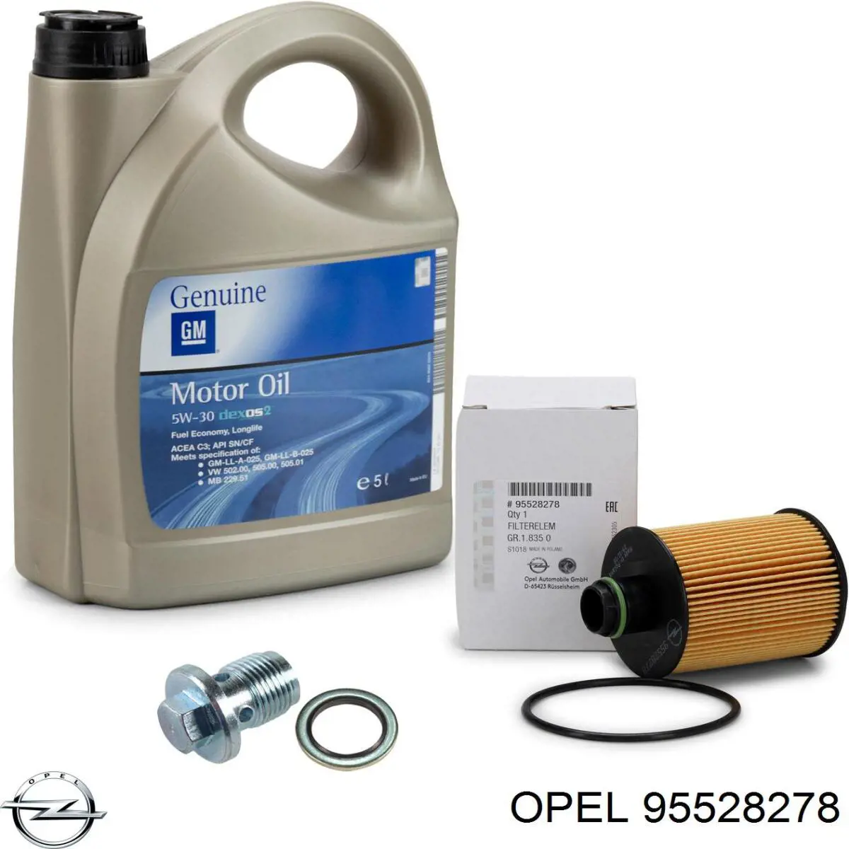 95528278 Opel filtro de aceite