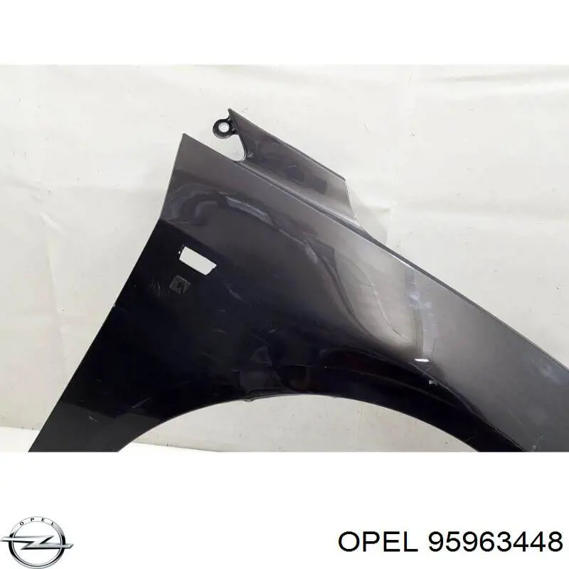 95963448 Opel guardabarros delantero derecho