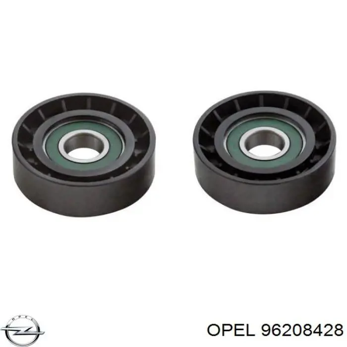 96208428 Opel rodillo, correa trapecial poli v