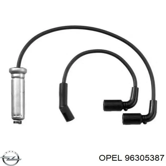 96305387 Opel juego de cables de encendido