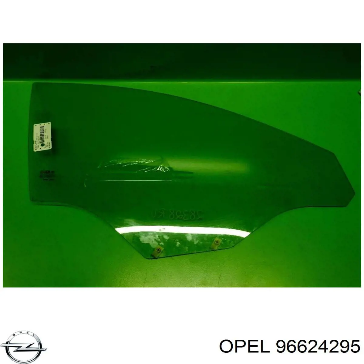 96624295 Opel luna de puerta delantera derecha