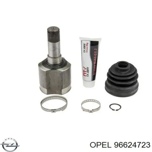 96624723 Opel árbol de transmisión delantero izquierdo