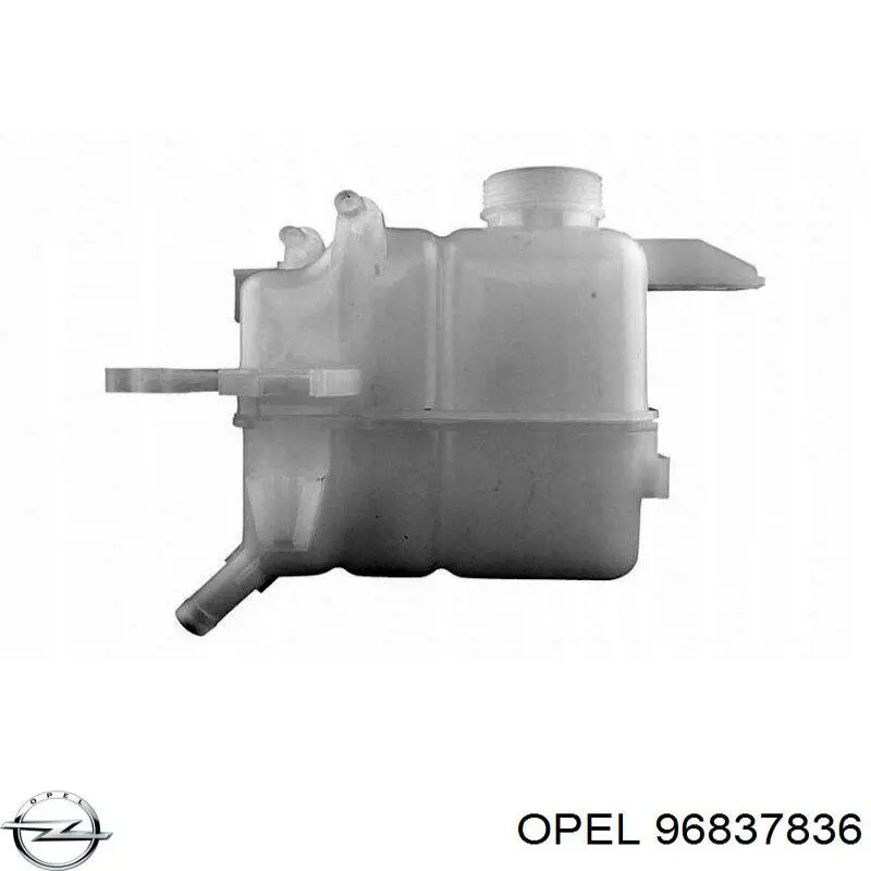 96837836 Opel botella de refrigeración