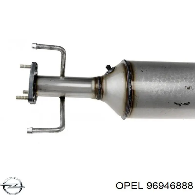 96946888 Opel filtro hollín/partículas, sistema escape