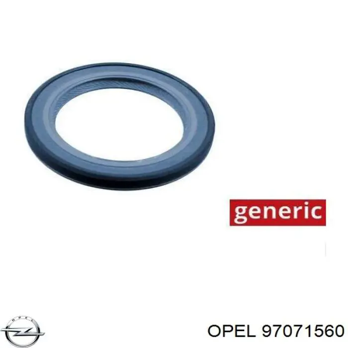 97071560 Opel anillo retén, cigüeñal frontal