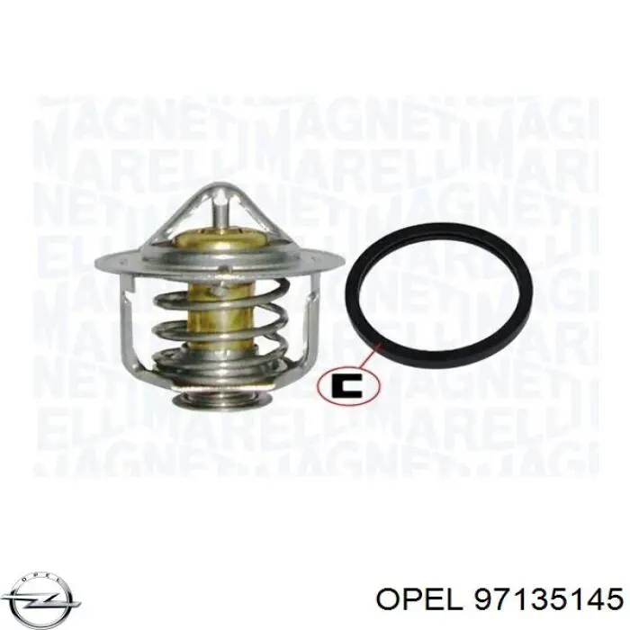 97135145 Opel termostato, refrigerante