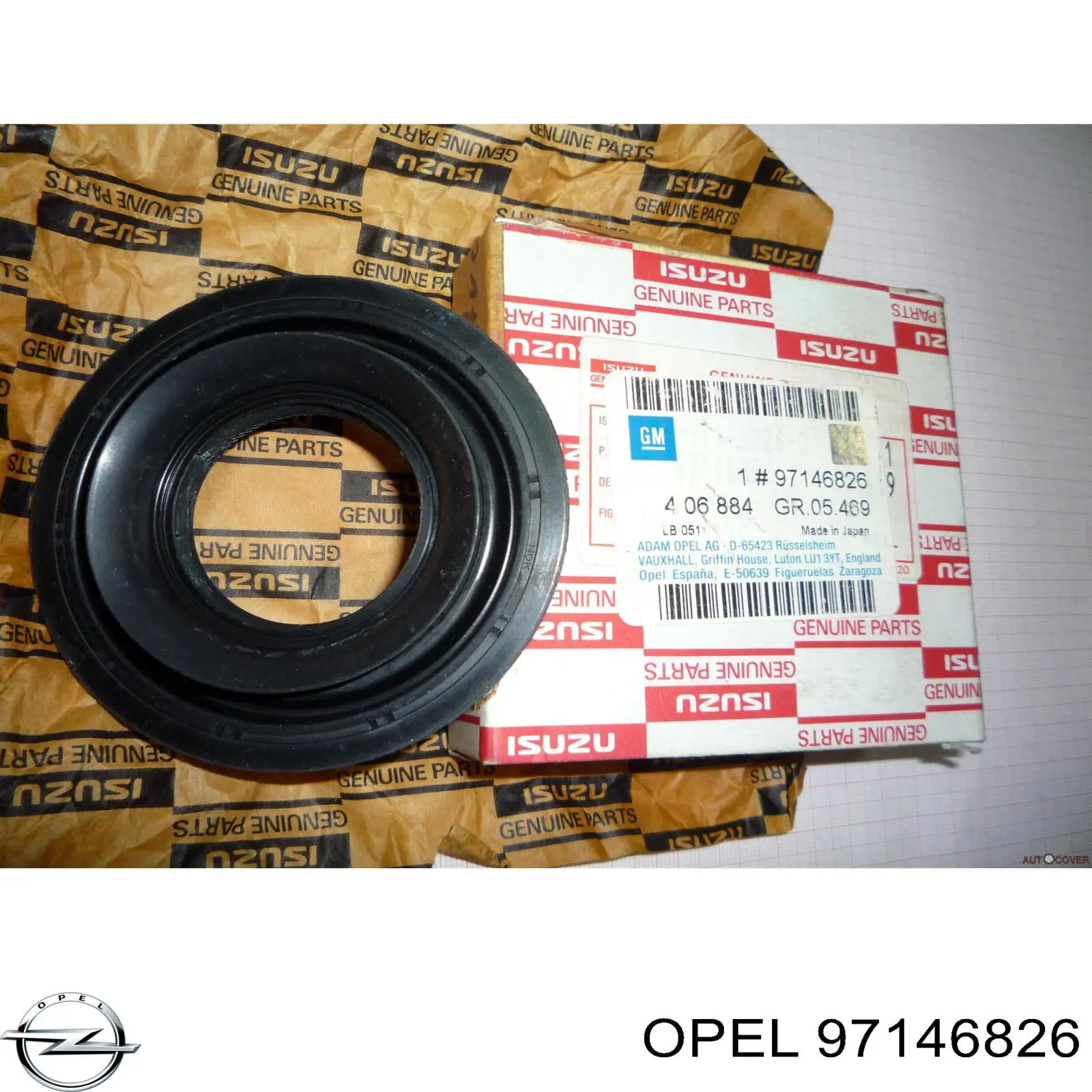 97146826 Opel anillo retén, diferencial eje trasero