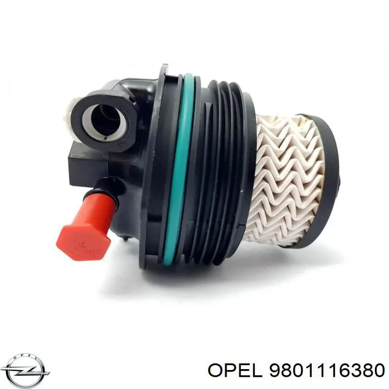 9801116380 Opel filtro combustible