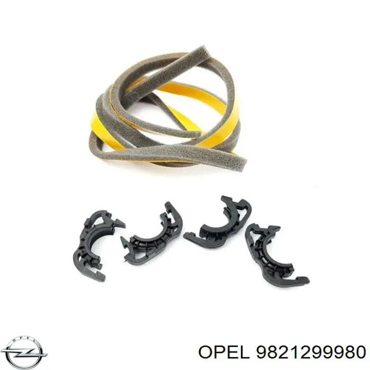 9821299980 Opel radiador de calefacción