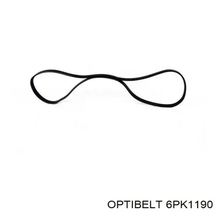 6PK1190 Optibelt correa trapezoidal